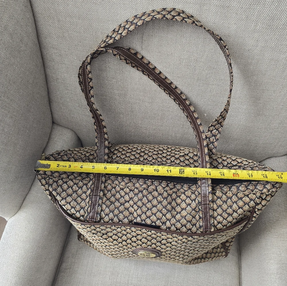 Vintage DVF Tapestry Weekender Tote Bag - Picture 7 of 9